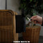 Three ways in: fingerprint, keypad, and backup keys included with the Reach Tactical handgun safe